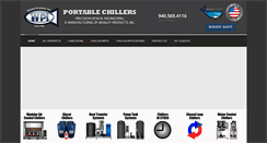 Desktop Screenshot of portablechiller.net